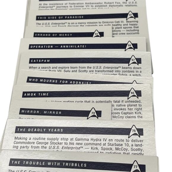 1991 Star Trek Cards - Picture 8 of 15